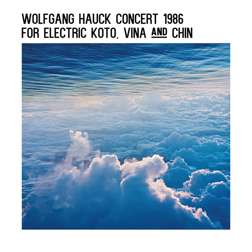 Cover Wolfgang Hauck Concert 1986 for electric Koto Vina and Chin